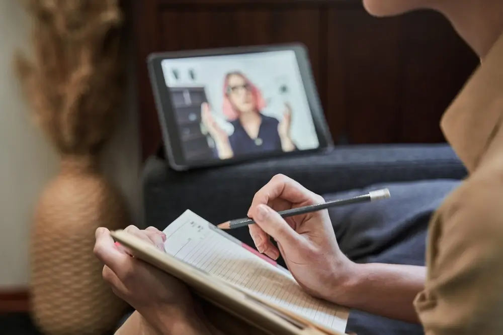 Psychotherapie Online Sitzung